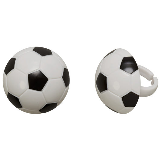 Soccer Ball Rings, 12 Pack