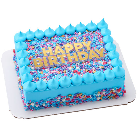Happy Birthday Gold Layon