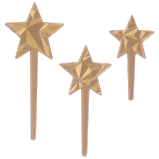 Stars Assortment DecoPics, 6pk