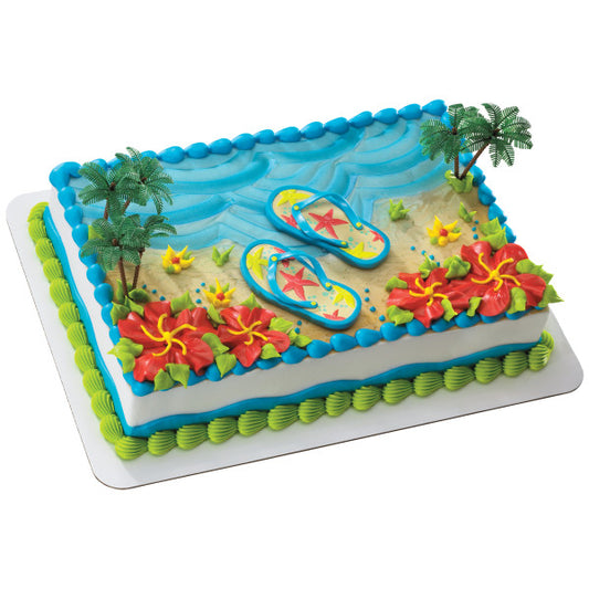 Summer Flip Flops Topper Set