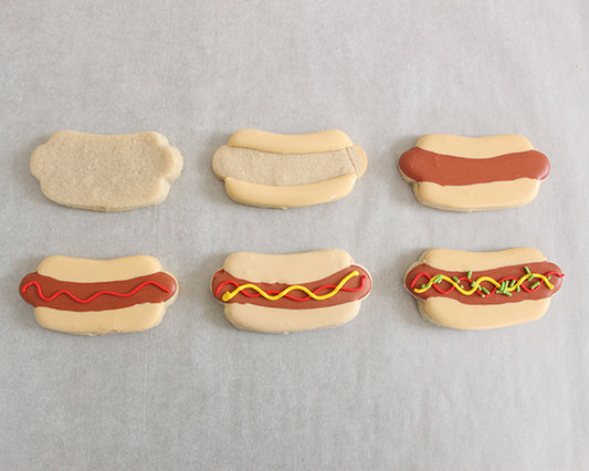 Hot Dog Cookie Cutter, 4"