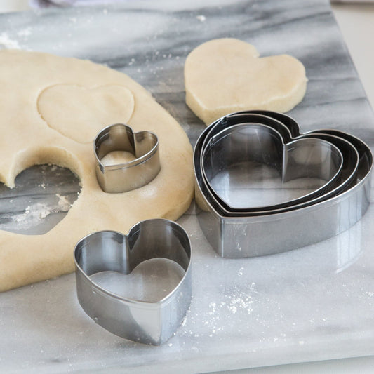 Heart Cookie Cutter Set, 5 Piece