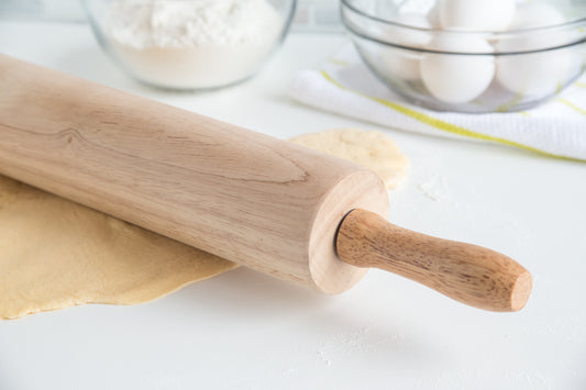 Wooden Rolling Pin, 11.75" Barrel