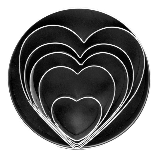 Heart Cookie Cutter Set, 5 Piece