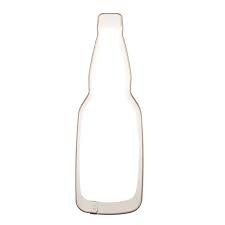 Beer Bottle Cookie Cutter, 4.5"