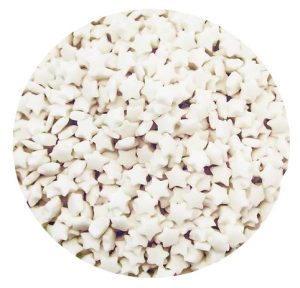 White Stars Confetti, 2 oz