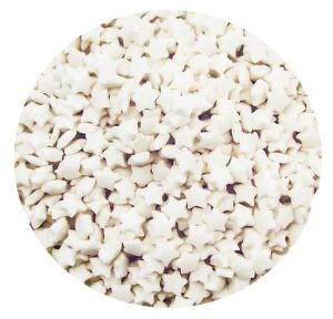 White Stars Confetti, 2 oz