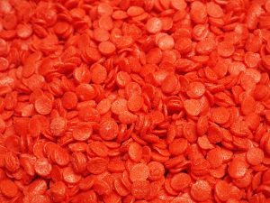 Confetti Red Sequins, 2 oz