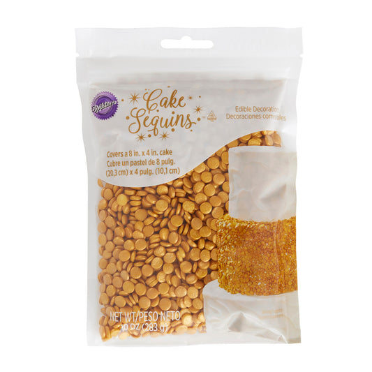 Gold Sequins, 10oz