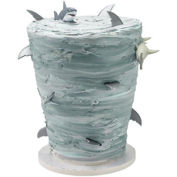 Shark Attack Cake Topper Set