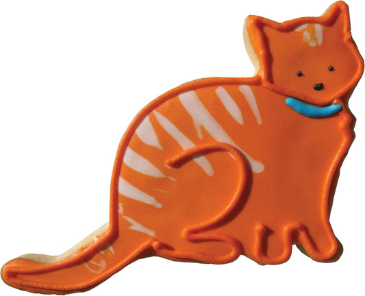 Cat / Kitten Cookie Cutter, 4.5"