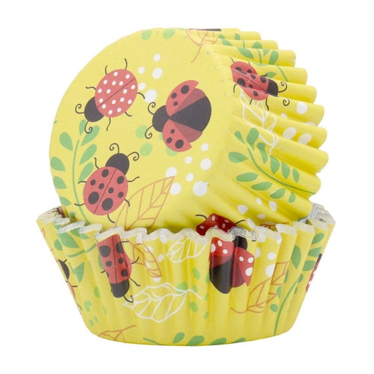 PME Ladybug Foil Lined Baking Cups, 30 Pack