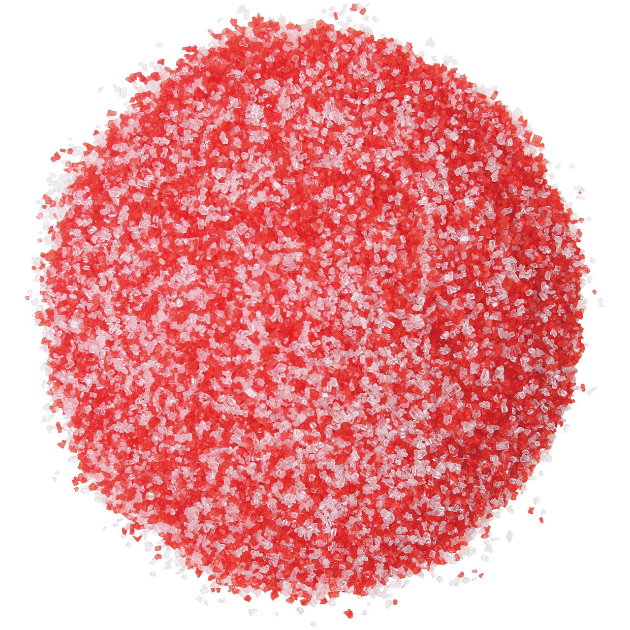 Sparkling Sugar, Red and White Mix, 8 oz