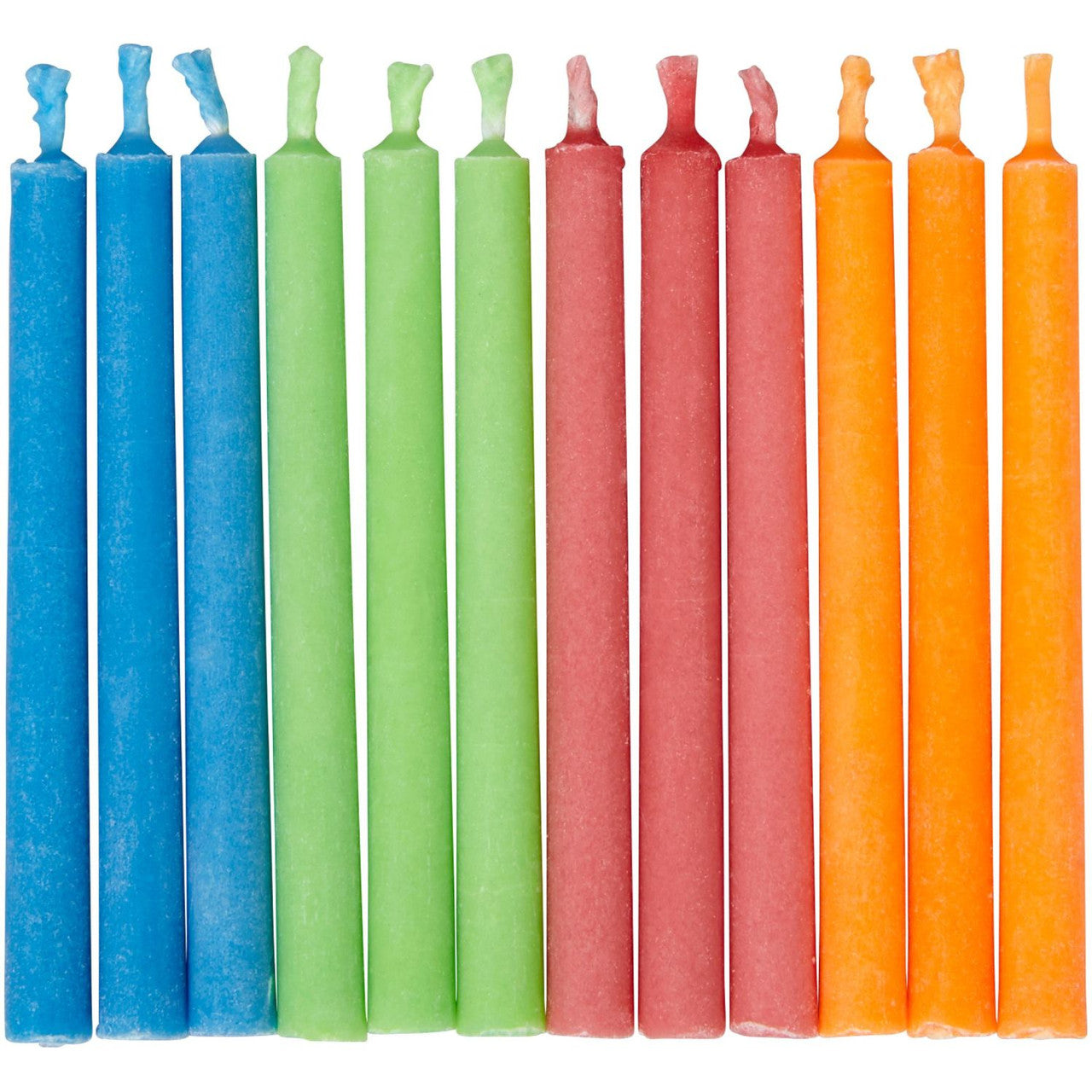 Color Flame Candles, 12 pack