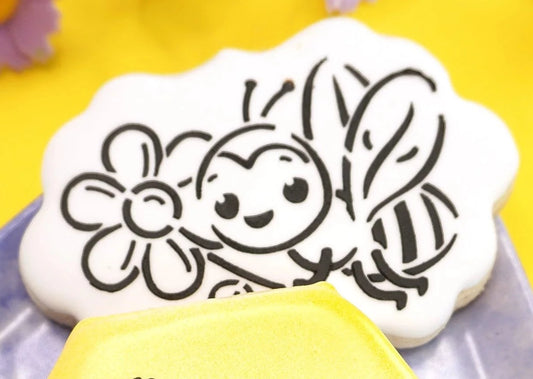 Honey Bee PYO Stencil