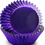 Purple Foil Bake Cup, 32 pack