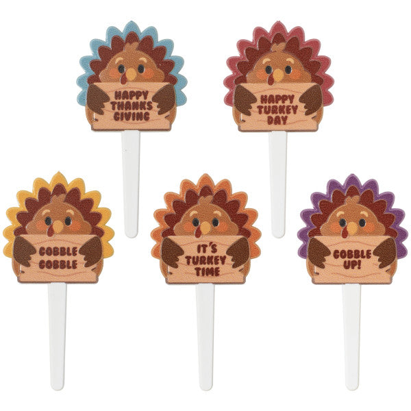 Thanksgiving Turkey Picks, 8 Pack