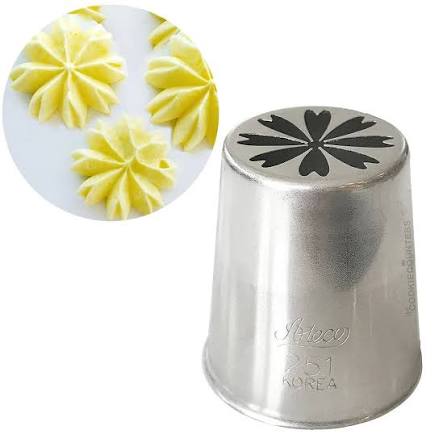 Russian Tip, 8 Petal Fancy Daisy #251