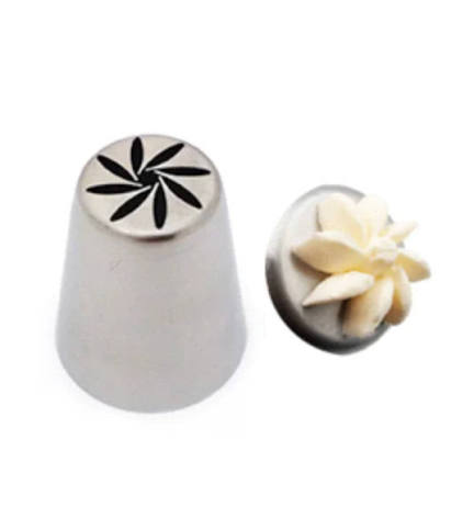 Russian Tip, 8 Petal Curved Daisy #257