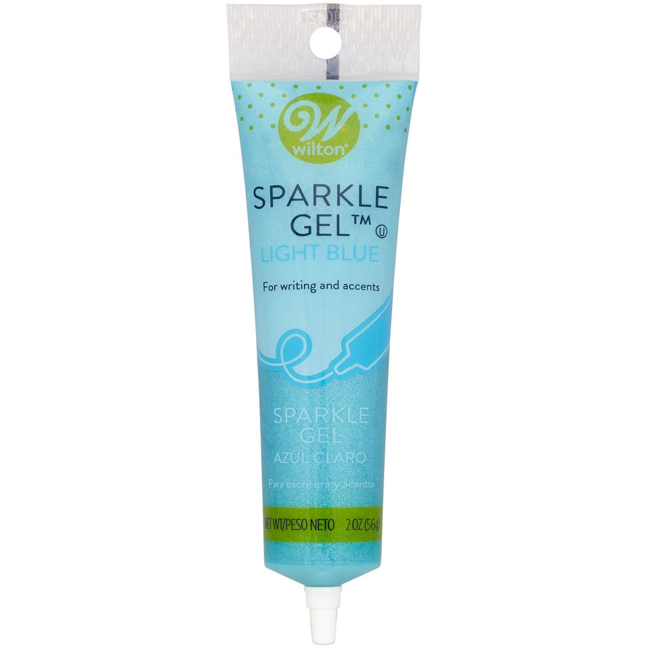 Sparkle Gel, 2 oz, Light Blue