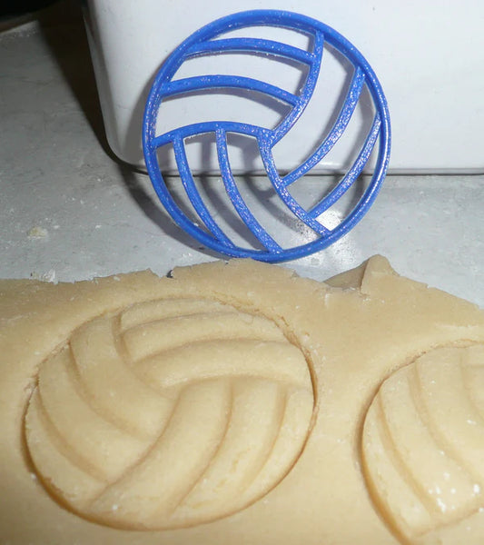 Volleyball Plastic Cookie Cutter