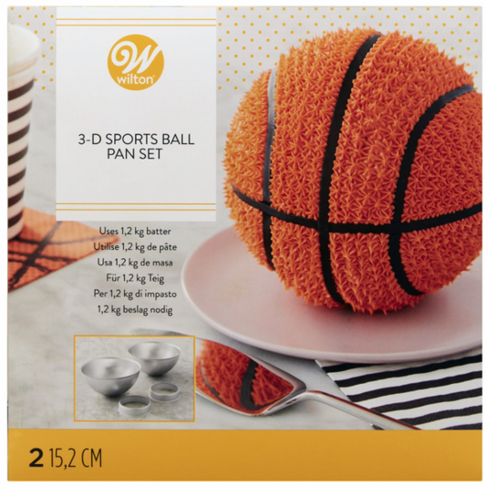 Wilton Ball 3D Cake Pan