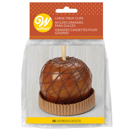 Large 4" Treat Cup, Brown Kraft, 18 pack