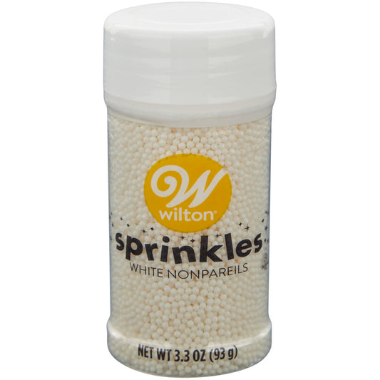 White Nonpareils, Wilton 3.3oz