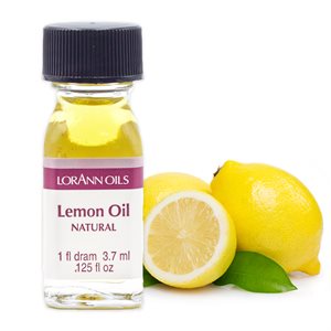 Lemon Oil, Natural, 1 Dram