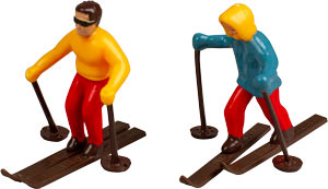 Small Skiers, 2 Pack