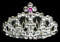 Mini Tiara Crown Topper 1 piece