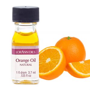 Orange Oil, Natural, 1 Dram