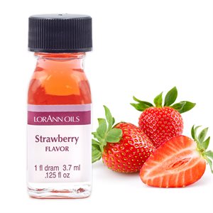 Strawberry Flavor Oil, 1 Dram