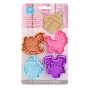 Baby Pastry Stamp Set, 4 Piece