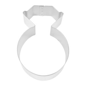 Diamond Ring Cookie Cutter, 3.75"