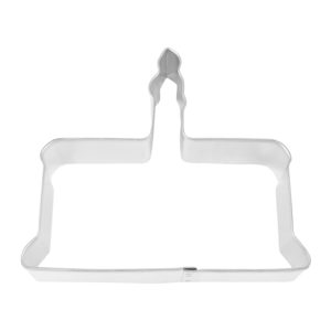 Cake and Candle Cookie Cutter, 4"