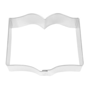Open Book Cookie Cutter, 3.5"