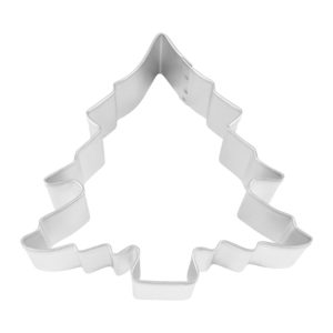 Christmas Tree Fancy Cookie Cutter, 3.5"