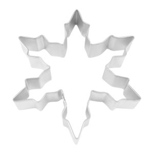 Narrow Pointed Snowflake Cookie Cutter, 5"