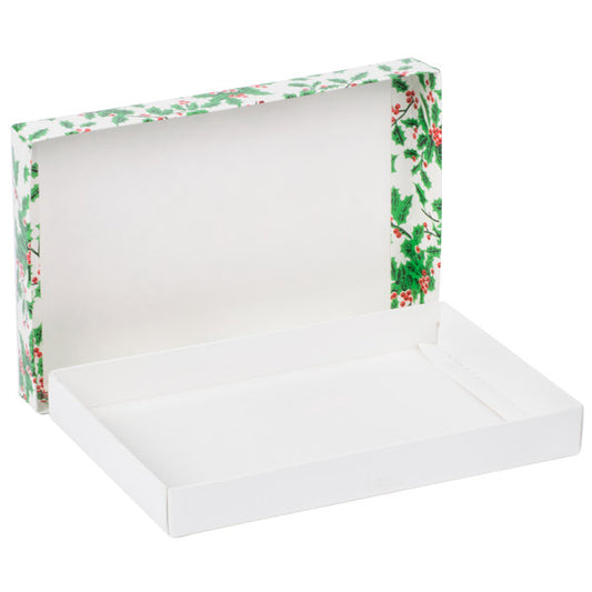Holly Box, 1 lb, 2 Piece