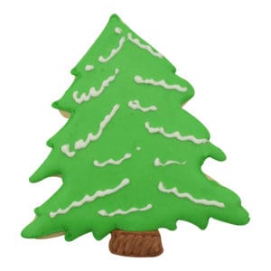 Christmas Tree Fancy Cookie Cutter, 3.5"