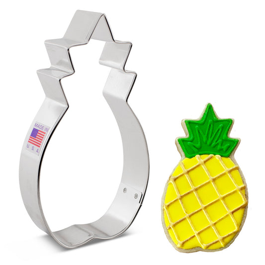 Pineapple Cookie Cutter, 5"