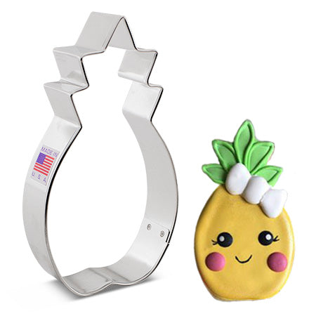 Pineapple Cookie Cutter, 5"