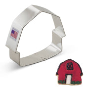 Barn Cookie Cutter, 3.25"