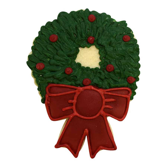 Wreath Cookie Cutter, 4"