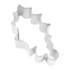 Holly Leaf with Berry Cookie Cutter, 3"