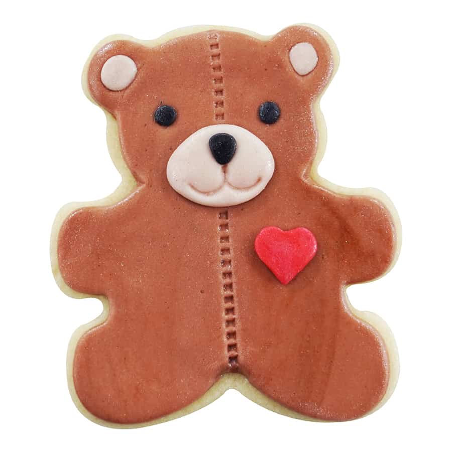 Teddy Bear Cookie Cutter, 3"