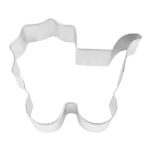 Baby Carriage Cookie Cutter, 4"