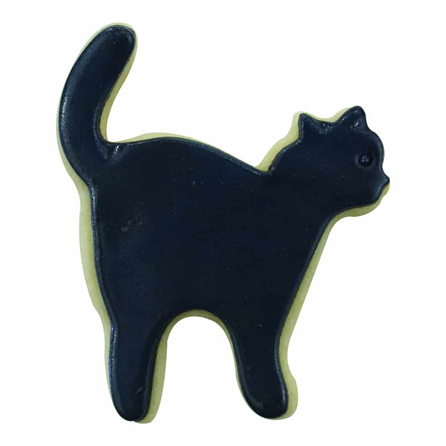 Witch's Cat Cookie Cutter, 2.5"
