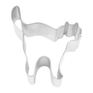 Witch's Cat Cookie Cutter, 3"